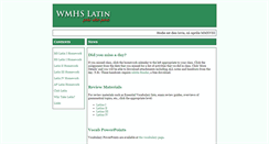 Desktop Screenshot of carruthlatin.com